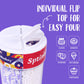 Sprinkles for Cake Decorating Edible Purple and White Jimmies Nonpareils Sugar Pearl Sprinkles Mix for Cookie Ice Cream Candy Ch