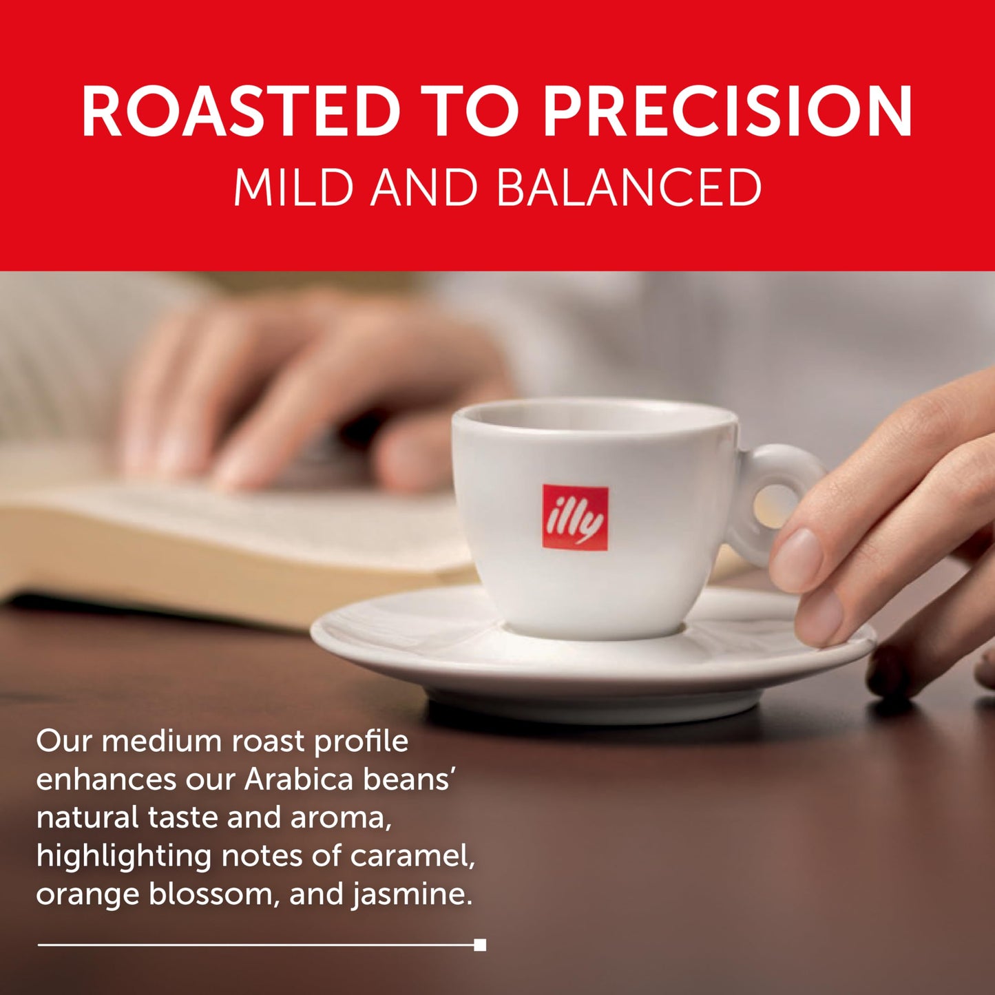 Illy Aluminum Espresso compact pieces for Nespresso Machines - Intenso Lungo Roast - 10 Count (Pack of 5)