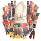 Jerky Gift Basket For Men - 52Pc Jerky Variety Pack Of Beef, Pork, Turkey, & Ham Snack Sticks - High Protein Healthy Snack - Uni