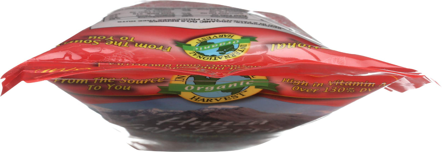 INTERNATIONAL HARVEST Organic Raw Hunza Goji Berries, 12 OZ