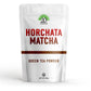 Japanese Horchata Sweet Matcha Powder - Sweetened Green Tea Powder - Barista Cafe Style Blend for Latte - 1lb Pouch - 16oz - 1 P