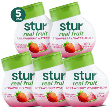 Stur Liquid Water Enhancer | Strawberry Watermelon | Naturally Sweetened | High In Vitamin C & Antioxidants | Sugar Free | Zero 