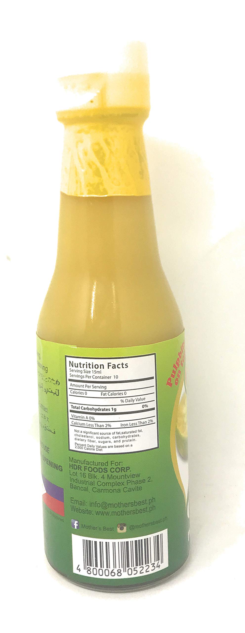 Mother'S Best Calamansi Extract 5Oz (150Ml), 1 Bottle