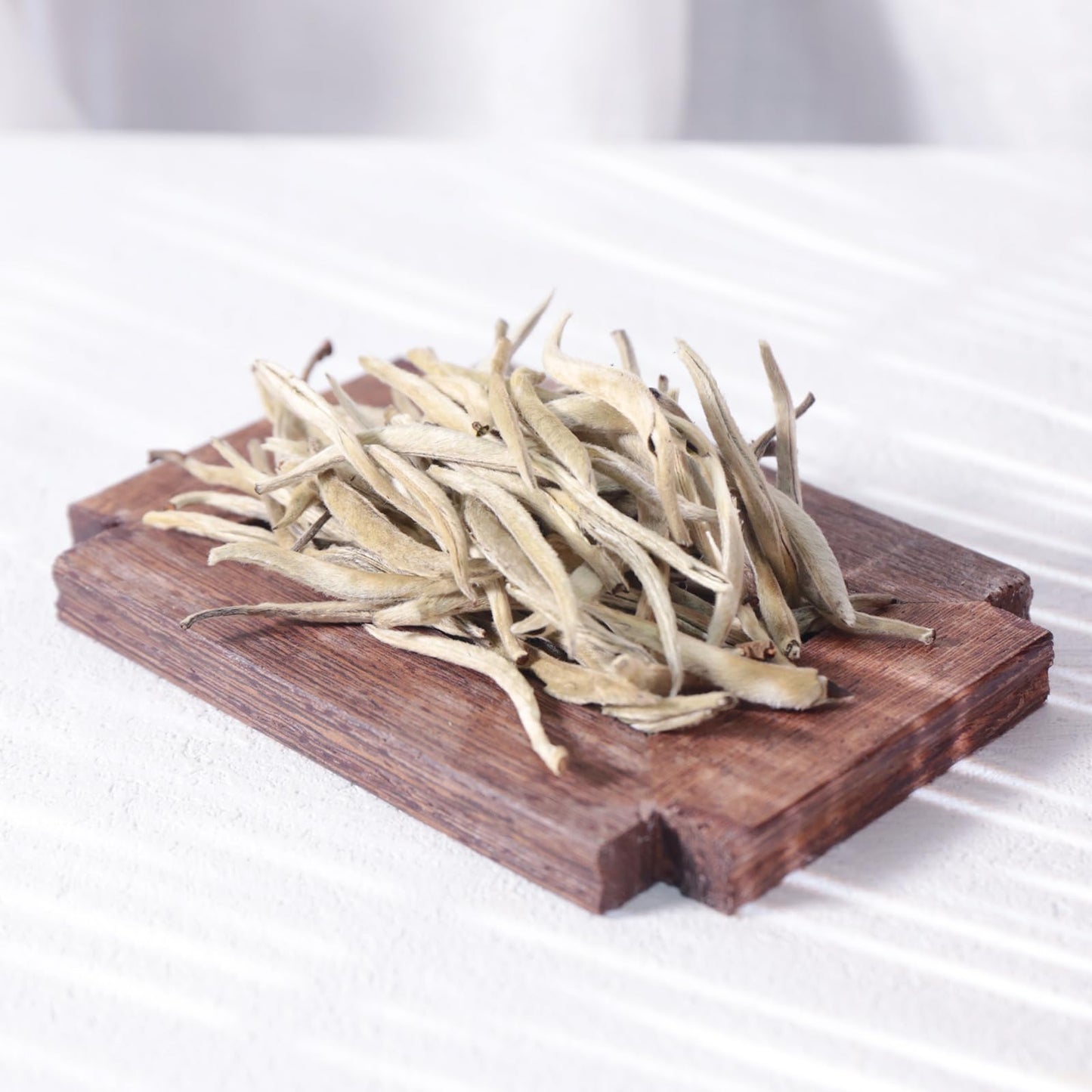FullChea White Tea Loose Leaf - Yunnan Silver Needle - 2.5oz - Low Caffeine - Refreshing Woody Aroma