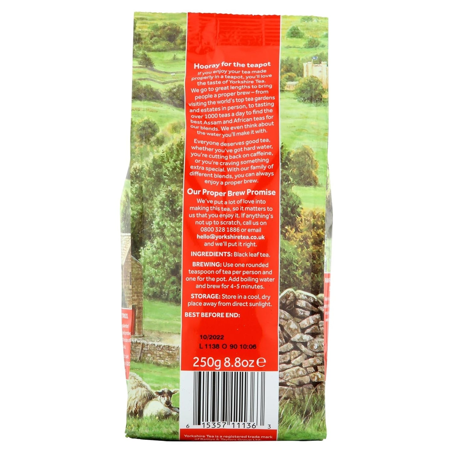 Taylors Of Harrogate Yorkshire Red Loose Leaf, 8.8 Ounce