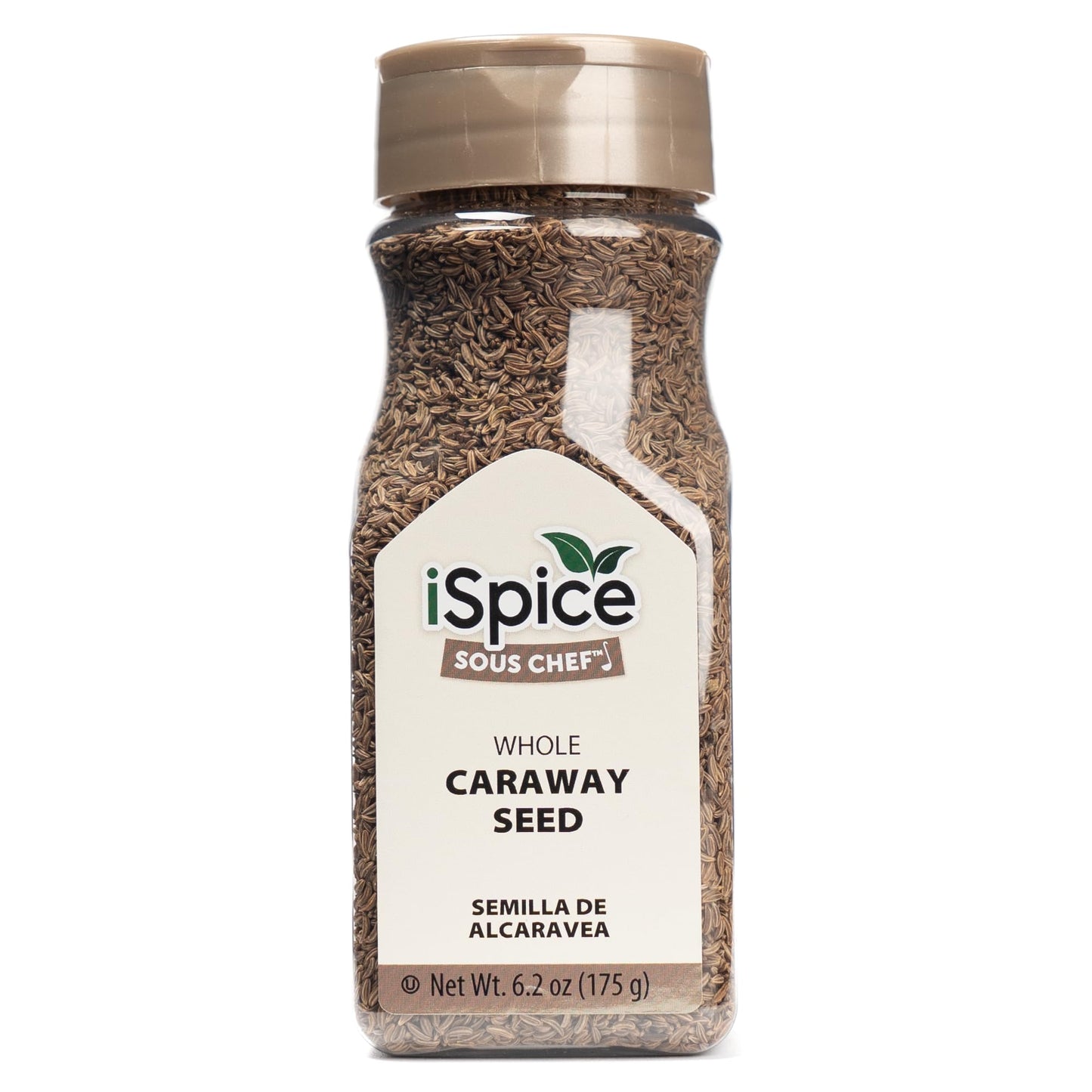 Ispice Premium Caraway Seed | 6.2 Ounces Whole Caraway Seed Non-Gmo No Fillers, No Agents, Black Caraway Seeds Essential Kitchen