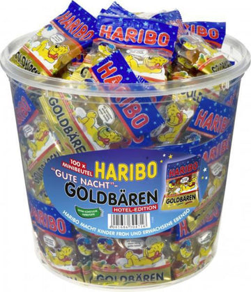 Haribo Gold Bear 100-Count Mini ''Hotel-Edition''