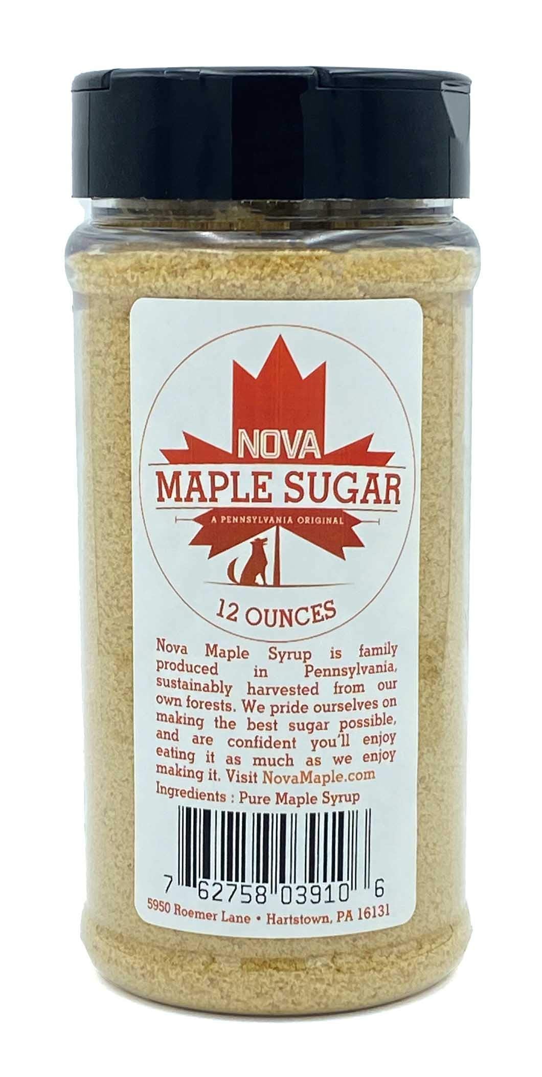 Nova Maple Syrup Pure Grade-A Maple Sugar - 12 Ounces