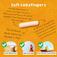 St Michel Traditional 30 Ladyfingers Made In France Biscuits For Tiramisu Pack Of 2 (4.41Oz Each) Non-Gmo Ladyfingers All Natura