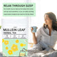 Mullein Tea Bags, Premium 50 Mullein Tea For Lungs, 100% Pure Mullein Leaf Tea, Good For Lungs Cleanse And Respirator