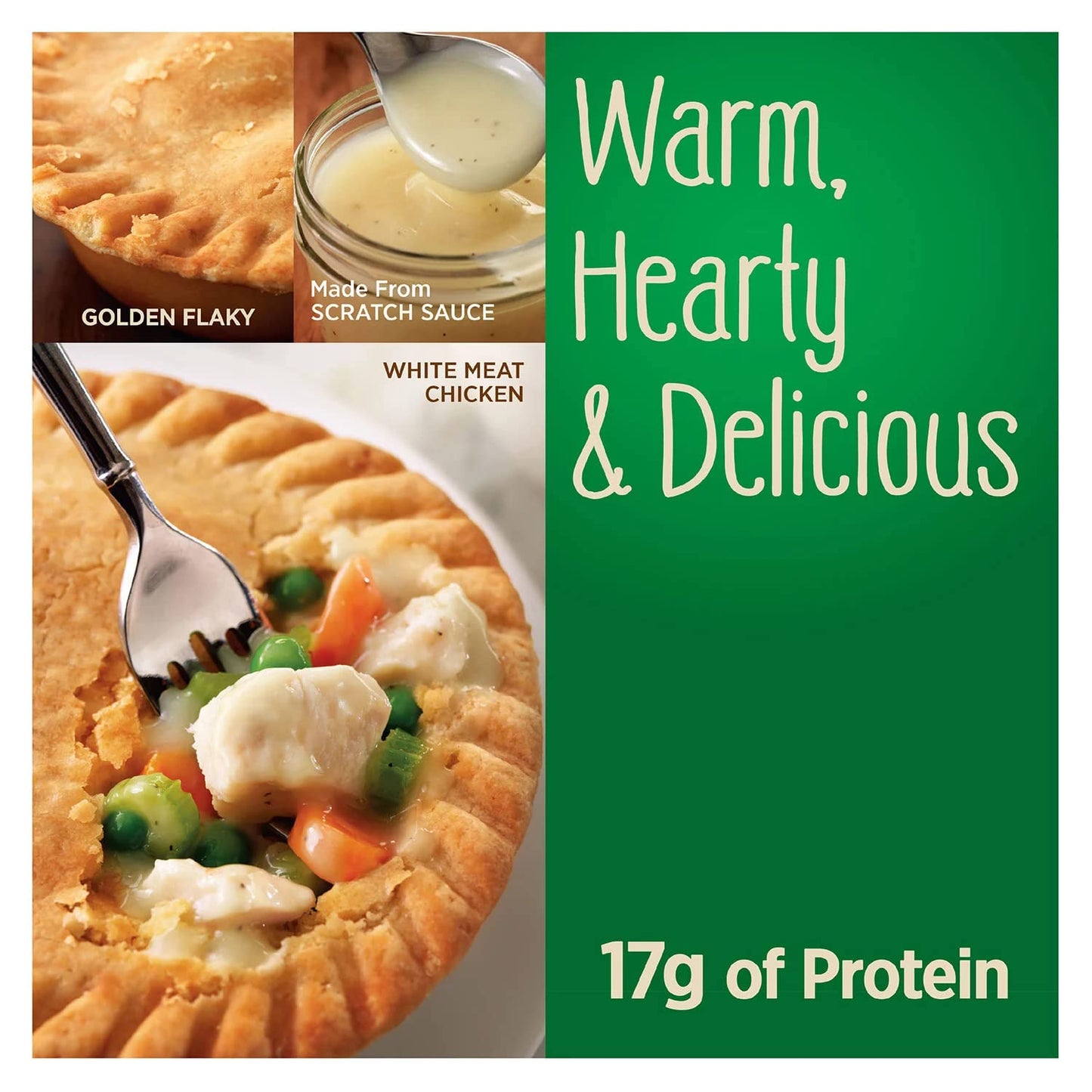 Marie Callender'S Chicken Pot Pie - Made With Tender White Meat Chicken - All Natural, Great Source Of Protein - 2 Pack (8 Ct, 8