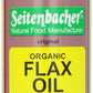 Seitenbacher Organic Oil, Flaxseed, 8.4-Ounce