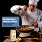 Dependable Foods Minced Onion - 6 Oz. Jar - 100% Natural, Kosher, Dehydrated Onion Flakes Convenient Versatile Seasoning - Non-G