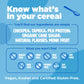 Plant-Based and Vegan Breakfast Cereal by Three Wishes - Frosted, 1 Pack - More Protein and Less Sugar Snack - Gluten-Free, Grai