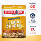 Bumble Bee Lemon & Pepper Seasoned Tuna, 2.5 Ounce Pouch (Pack of 4)