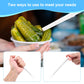 Tophoniex 4PCS Pickle Picker Deluxe Pickle Pincher Stainless Steel and Plastic Pickle Grabber Tool Olive Pepper Grabber, 8 Inche