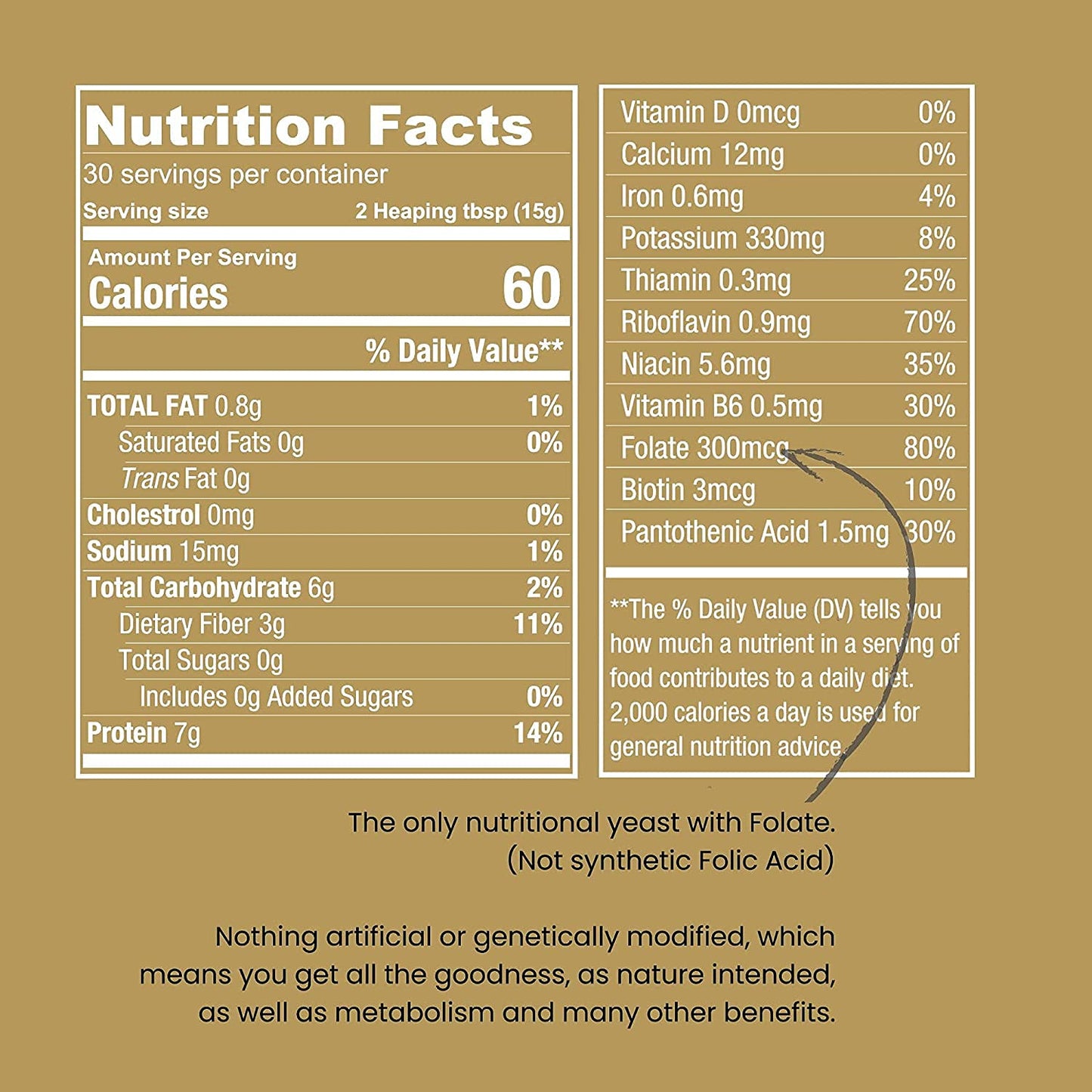 Nutritional Yeast Flakes Seasoning, Nooch for Vegan Cheese Powder Substitute 1 lb - 100% Pure Non Fortified, Unsweetened - Koshe