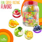 APEXY Jelly Fruit Assorted Pack, 46.9oz (1330g), Multicolor Tiktok Candy Trend, Strawberry, Mango, Apple, Pineapple, Grape