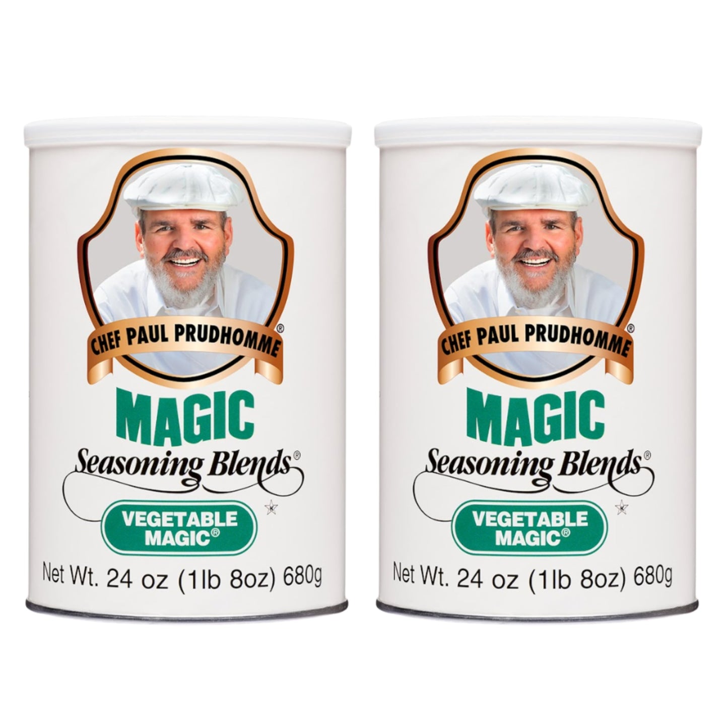 Chef Paul Magic Seasonings Blends Vegetable Magic Seasoning | No Msg & Preservatives | Kosher  Halal Certified | Perfect For Vegetable  Eggs & More | All-Purpose Vegetable Seasoning | 24 Oz (Pack Of 2)