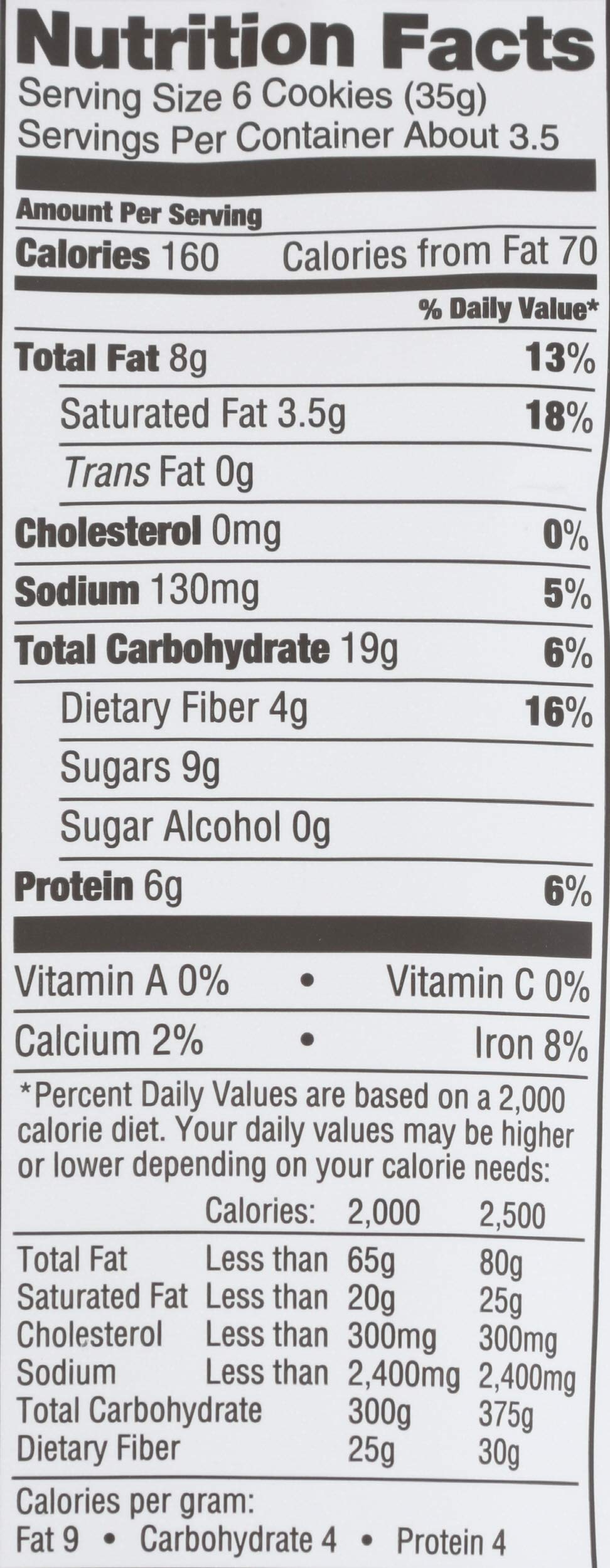 LENNY & LARRYS The complete crunchy Double chocolate cookies 4.25 OZ