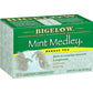 Bigelow Tea Mint Medley Herbal Tea - 20 Count Bags, Pack of 4, Caffeine-Free