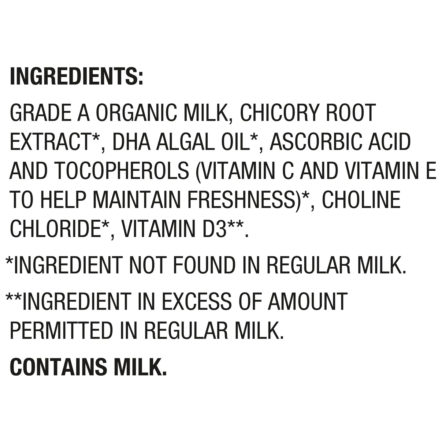 Horizon Organic Growing Years Milk, High Vitamin D Organic Milk for Growing Kids with DHA Omega-3, Choline, and Prebiotics, 59 f