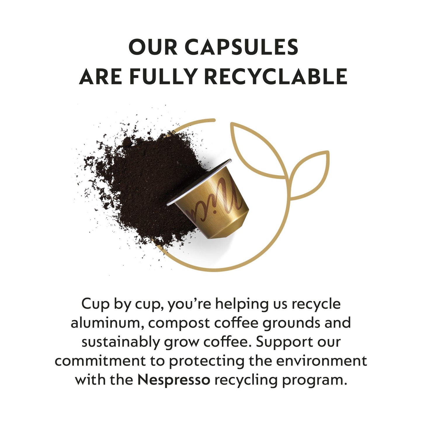 Nespresso Original Line Nicaragua Medium Roast Coffee Pods, 50 Count