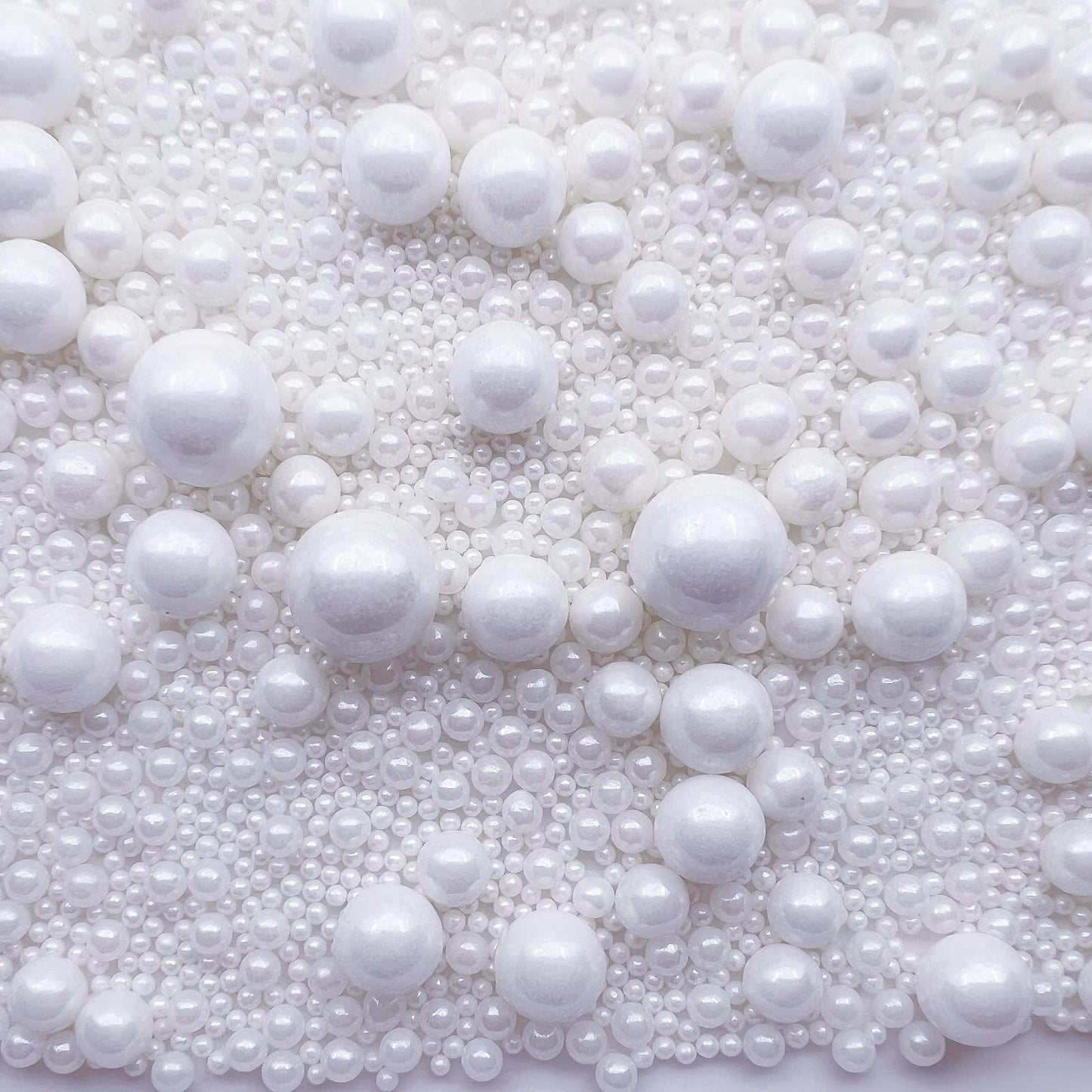 Se Si&Moos White Sugar Pearls For Cake Decorating White Pearl Sprinkles Edible Pearls For Cakes White Sprinkles White Edible Pea