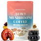 Decaf Mushroom Coffee, Instant Coffee Mix, 80 Servings | Sugar-Free, Decaffeinated Coffee Powder Blend | 14 Mushroom Extract for