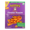 ANNIES HOMEGROWN, Organic Bunnies Crackers, Cheddar, Pack of 6, Size 11.25 OZ - No Artificial Ingredients 95%+ Organic6