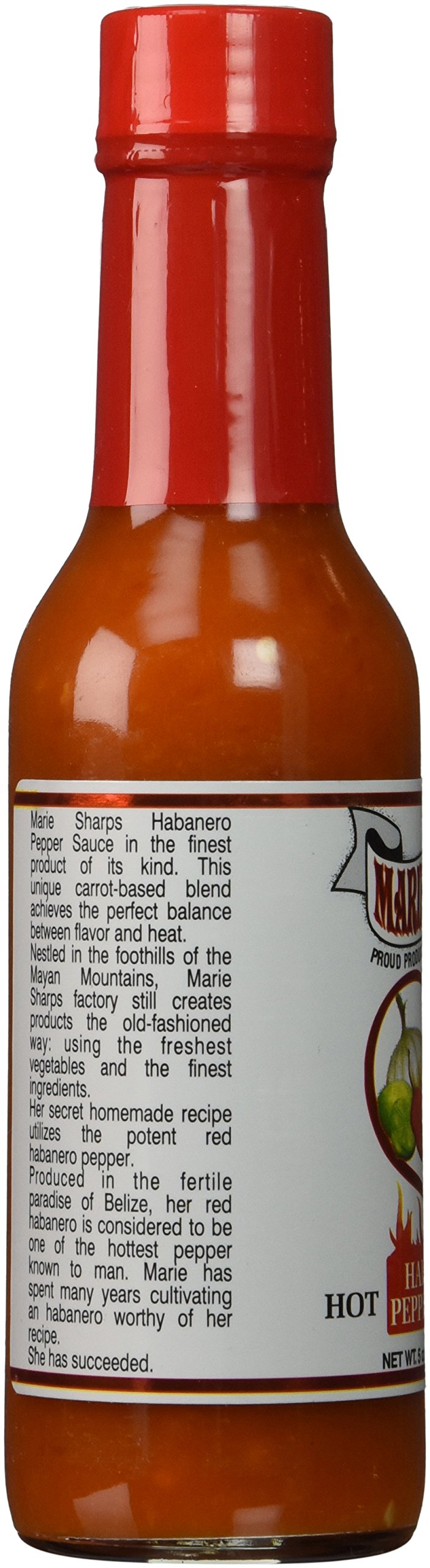 Marie Sharp'S Hot Habanero Pepper Sauce, 5 Oz