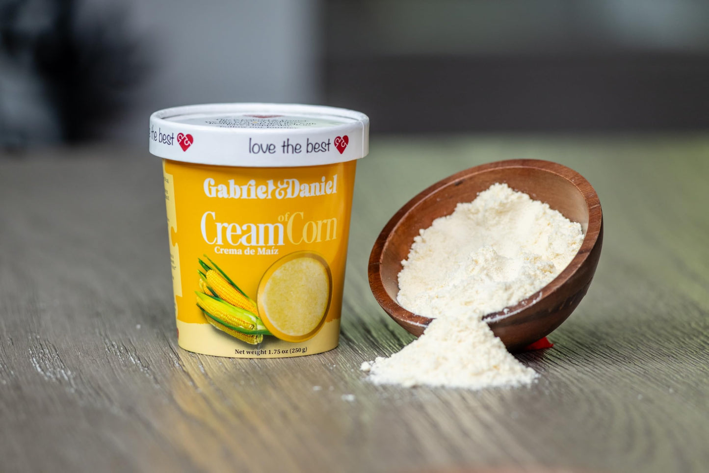 Gabriel & Daniel Gluten Free Instant Cream of Corn Cereal - Non-GMO, Smooth Texture - Pack of 12