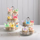 Gyufise 72Pcs Edible Cupcake Toppers - Butterfly Theme Cake Decoration For Baby Shower, Kids Birthday Party