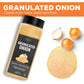 Fresh Finest Granulated Onion 15.5Oz - Premium Onion Powder - All-Natural, Non-Gmo, Gluten-Free, Kosher - Perfect For Cooking, S