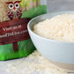 Organic Parboiled Long Grain White Rice, 10 Pounds - Non-Gmo, Kosher, Vegan, Bulk. Partially Precooked Converted Rice. Easy-Cook