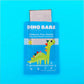DINO BARS Organic Fruit Bar for Kids, Blueberry, 20 Count, Made with Fruit, Oats, Hemp Hearts, Coconut Oil, and Edible Paper