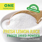 Talcufon Freshly Squeezed Lemon Powder 10 Oz, Just Cold Pressed, Freeze Dried Lemon Juice Powder No Added Sugar, Gluten Free, No
