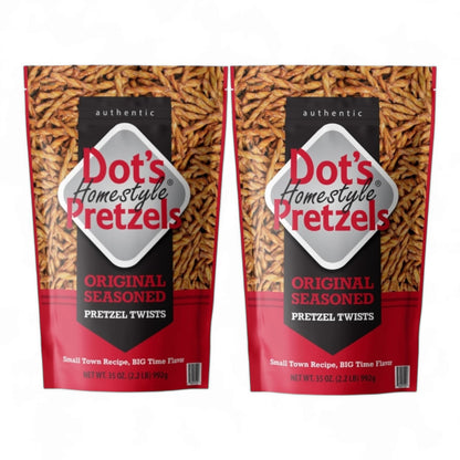 Generic Dot s Pretzels Homestyle Pretzels Original Seasoned (35 oz.) Pack of 2