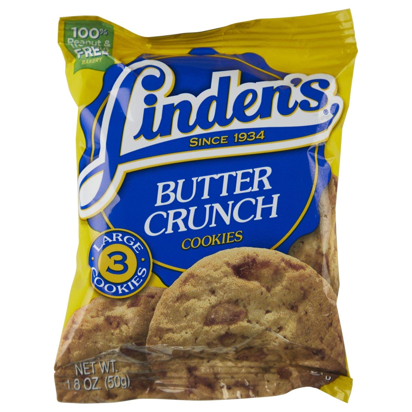 Linden Butter Crunch Cookies - 18 Ct.