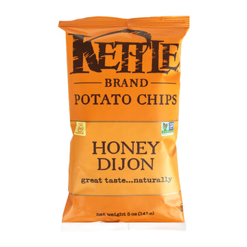 Kettle Brand, Honey Dijon Potato Chips, 5 Ounce