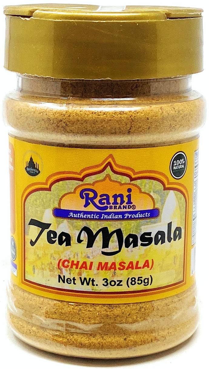 Rani Tea (Chai) Masala Indian Spice Blend 3Oz (85G) Pet Jar, Pack Of 12 ~ All Natural | Vegan | Gluten Friendly | Salt & Sugar F