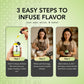 Dolce Flav Natural Lime Extract, 2 Ounce, Oil-Soluble, Kosher, Sugar-Free Flavor for Candy, Chocolates & Desserts