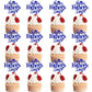 Keoysek 12pcs Happy Father's Day Cake Toppers Glitter Cupcake Topper Blue Cake Decoration for Father's Day Party Supplies Dad Ca