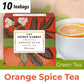 Elephant Park Premium Organic Holiday Tea Bag Sampler Gift Box - 90 Bags, 9 Exotic Herbal Flavors, Mixed Colors