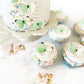 Sugar Robot Edible Butterflies For Cake Decorating - Small Pastel Green Butterfly Cake Toppers And Cupcake Toppers - Decoration Made In The Usa - Enhanced Crafted (Green)