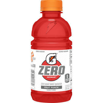 Gatorade Fruit Punch Thirst Quencher, 12 Fl Oz Bottles, 6 Pack