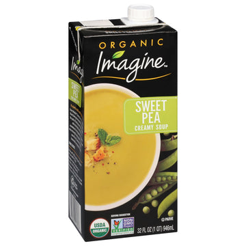 Imagine Organic Creamy Sweet Pea Soup 32 oz