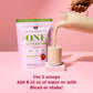 VitaHustle All-in-One Nutrition Shake, Strawberry Flavor, Vegan Protein Powder with 86+ Superfoods, Plant-Based Meal Replacement