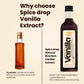 Spice Drop Pure Madagascar Vanilla Extract,   -Free, 1.69 Oz, 100% Natural, Ideal for Baking and Desserts
