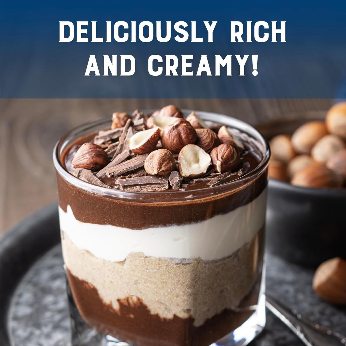 Judees Heavy Cream Powder - 11 oz - Baking Ingredients - Delicious and 100% Gluten-Free - Great for Coffee, Hot Chocolate, Sauc